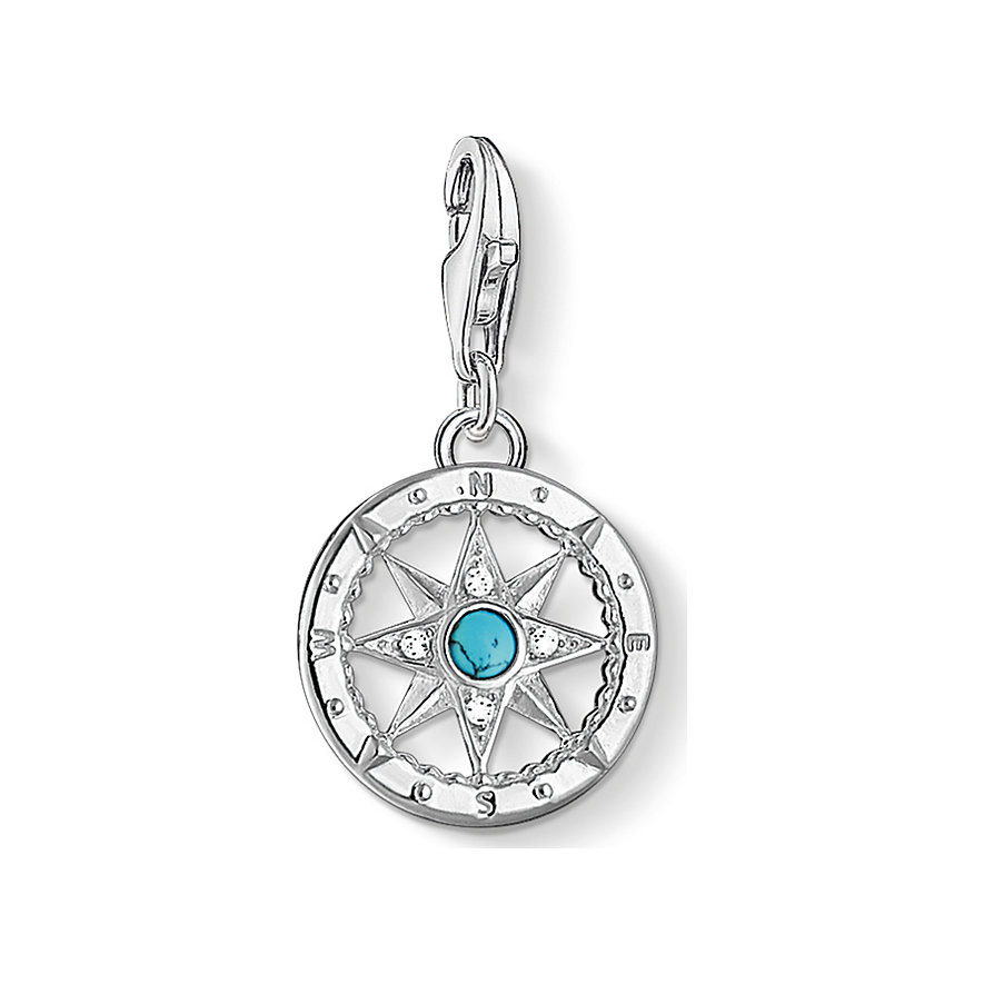 Thomas Sabo Charm-Anhänger Kompass 1228-405-17 Thomas Sabo Charm-Anhänger Kompass 1228-405-17