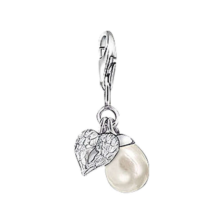 Thomas Sabo Charm Flügelherz und Perle 0779-082-14 Thomas Sabo Charm Flügelherz und Perle 0779-082-14
