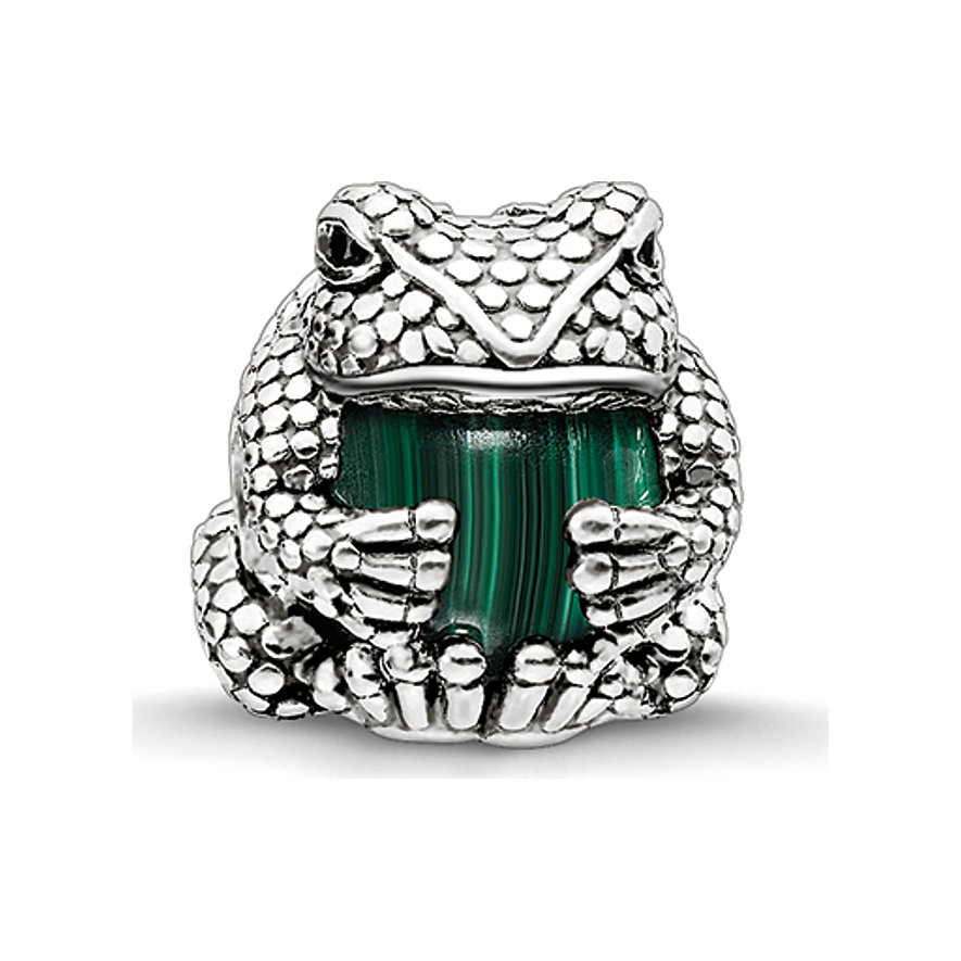 Thomas Sabo Charm Frosch malachitgrün K0193-880-6 Thomas Sabo Charm Frosch malachitgrün K0193-880-6
