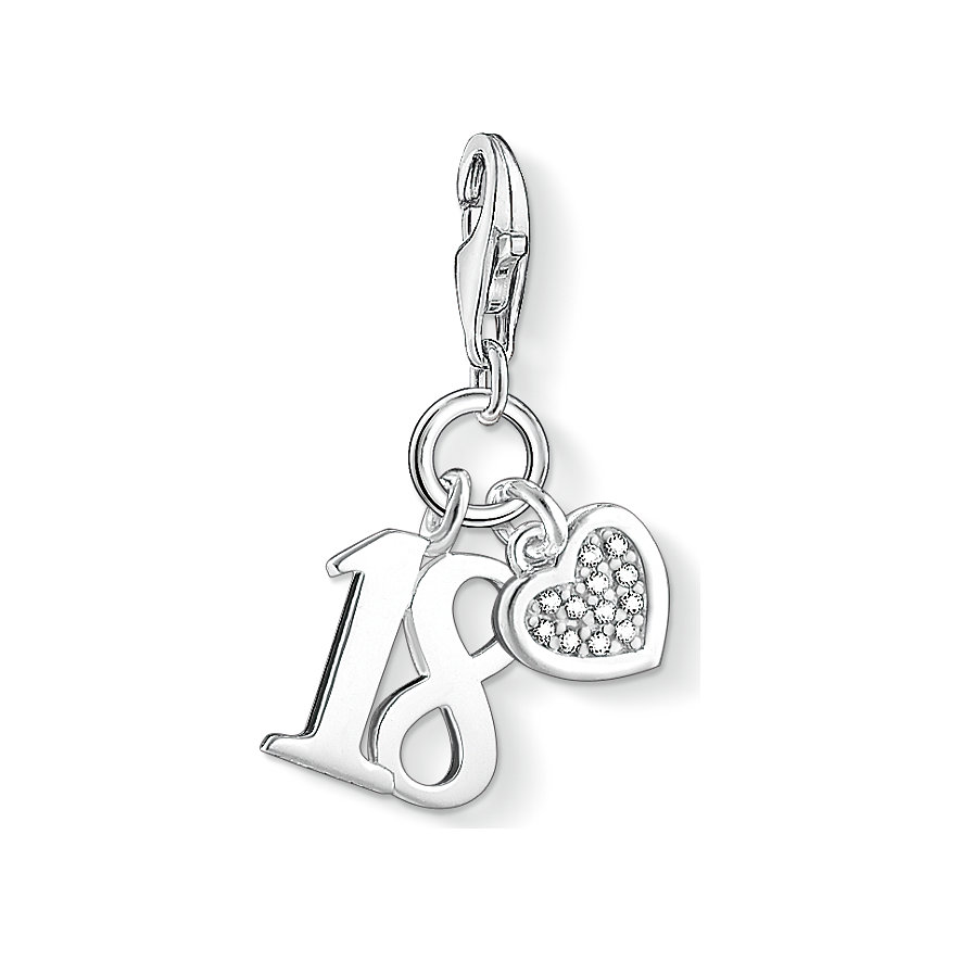 Thomas Sabo Charm Glückszahl 18 DC0034-725-14 Thomas Sabo Charm Glückszahl 18 DC0034-725-14
