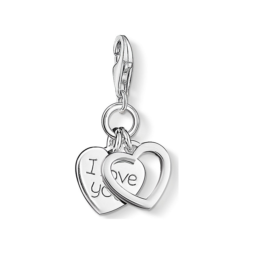 Thomas Sabo Charm Herzen I LOVE YOU 0852-001-12 Thomas Sabo Charm Herzen I LOVE YOU 0852-001-12