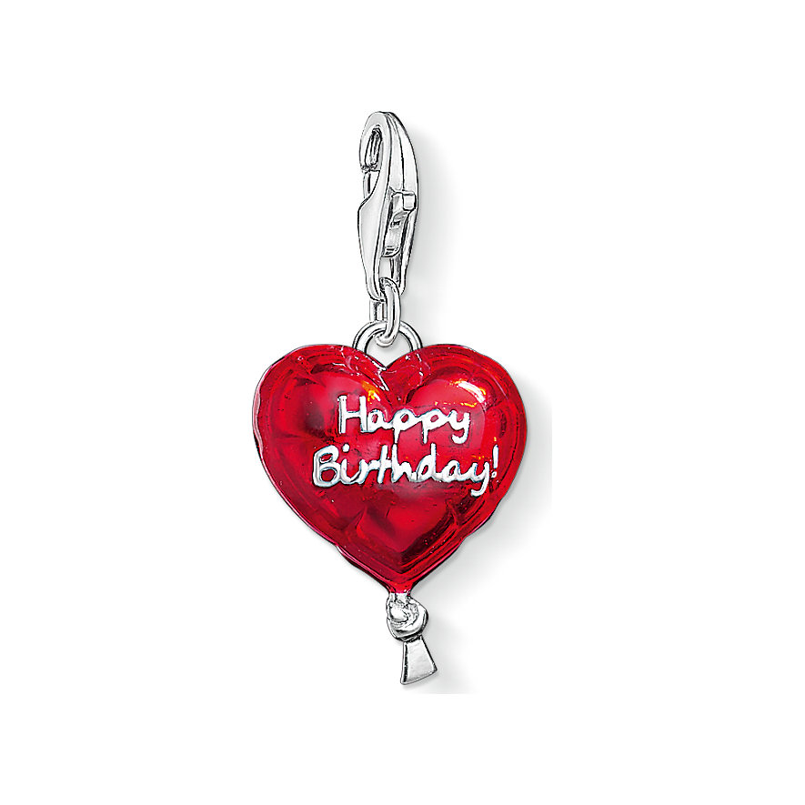 Thomas Sabo CharmLuftballon Happy Birthday 1286-007-10 Thomas Sabo CharmLuftballon Happy Birthday 1286-007-10