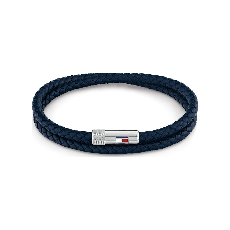 

Tommy Hilfiger Bracelet 2790264S Acier inoxydable, Cuir