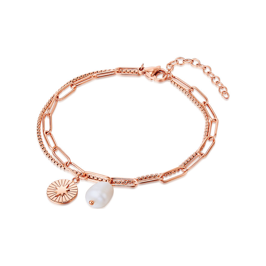 Valero Pearls Armband 50100131 Edelstahl