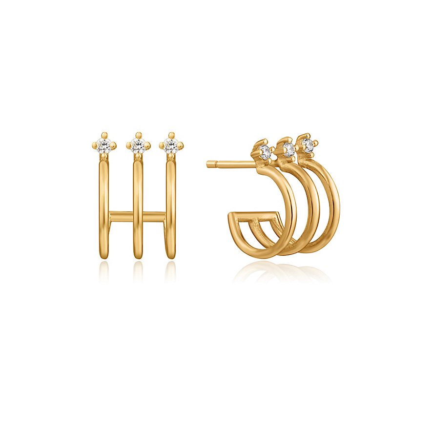 

Ania Haie Boucles d'oreilles à fermoir à poussette E023-04G 925 Argent