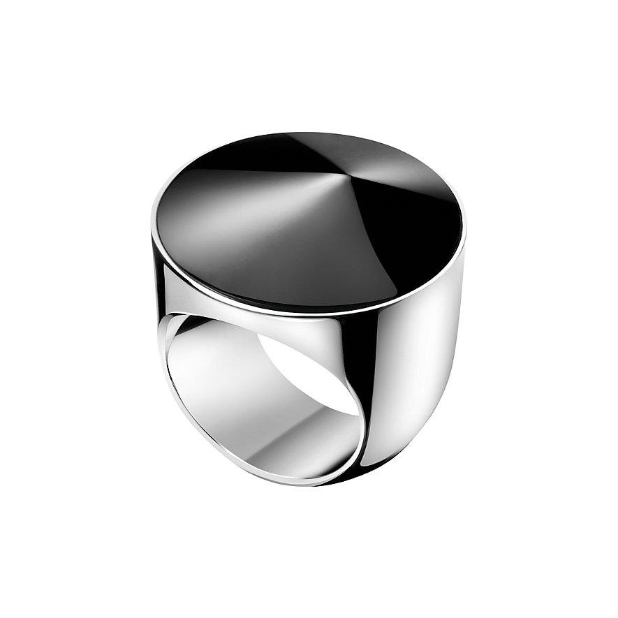 

Calvin Klein Bague pour femme KJAQMR090308 Acier inoxydable, Résine synthétique