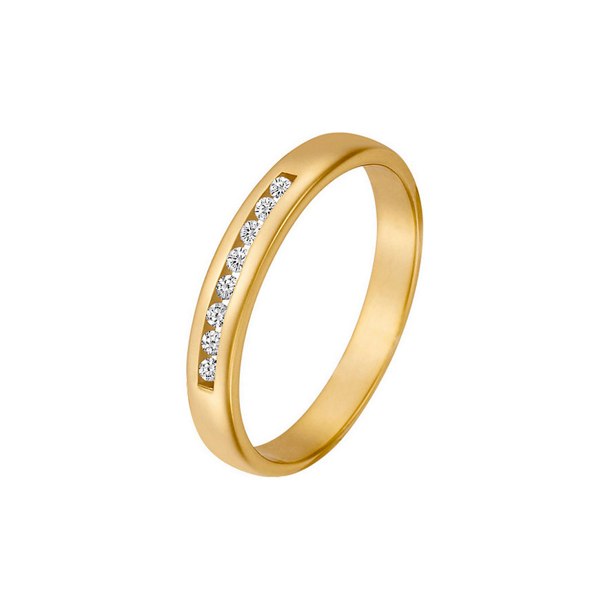 Goldener Ring Mit Brillanten Ca 0 08 Ct Bei Christ Kaufen