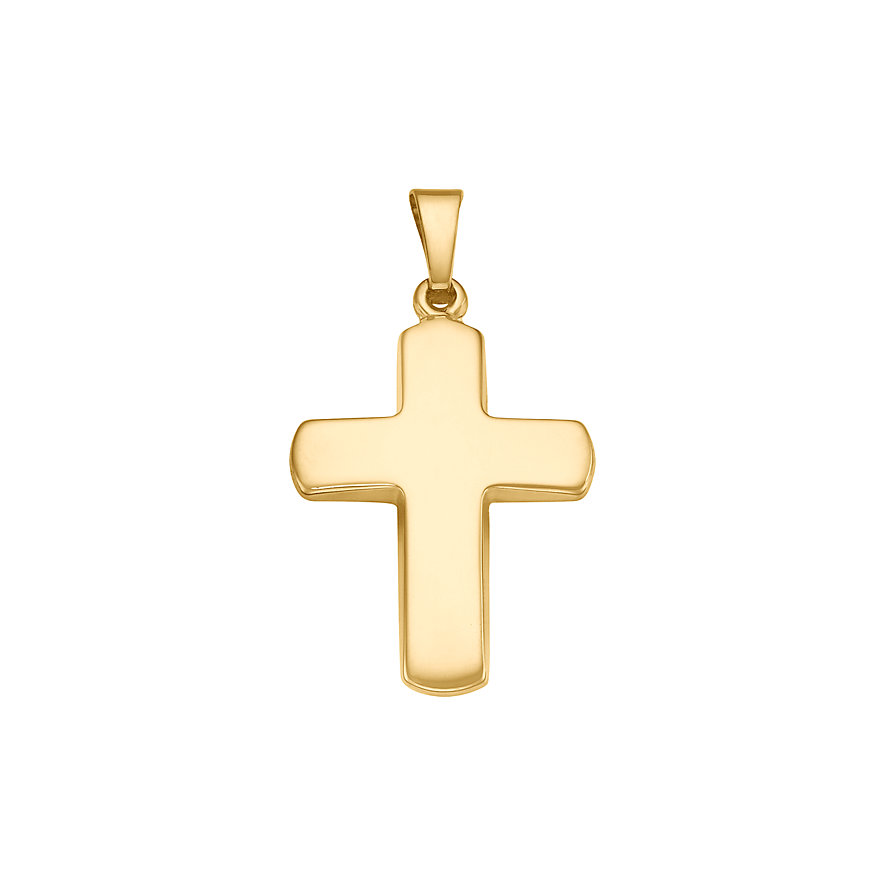 CHRIST Gold Kreuz Anhänger CHRIST Gold Kreuz Anhänger