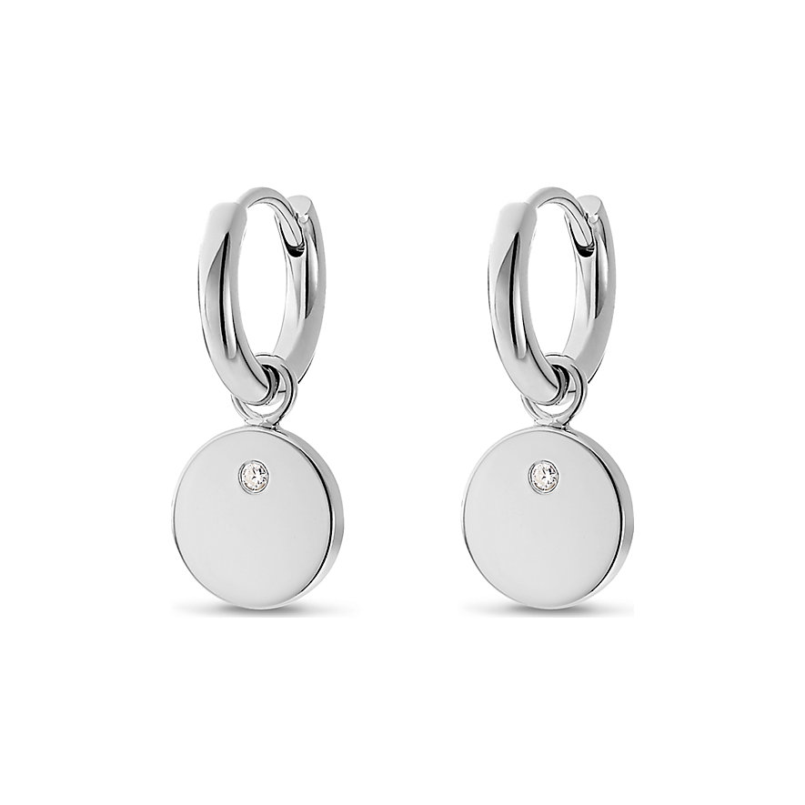 CHRIST Silver Diamonds Creole 87496546 CHRIST Silver Diamonds Creole 87496546
