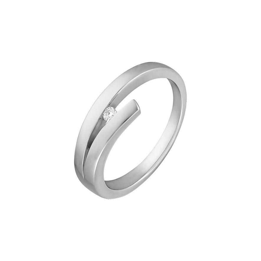 CHRIST Silver Diamonds Damenring 31201143 CHRIST Silver Diamonds Damenring 31201143
