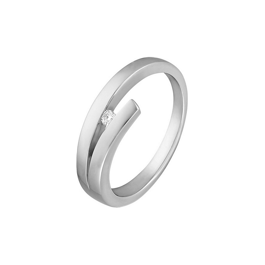 CHRIST Silver Diamonds Damenring 60033781 CHRIST Silver Diamonds Damenring 60033781