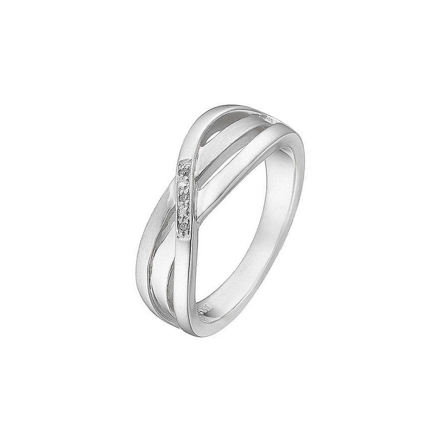 CHRIST Silver Diamonds Damenring 60056579 CHRIST Silver Diamonds Damenring 60056579