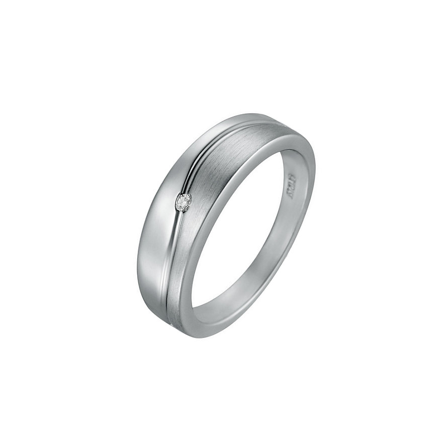 CHRIST Silver Diamonds Damenring 86044277 CHRIST Silver Diamonds Damenring 86044277