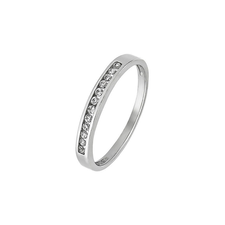 

FAVS Bague pour femme 85763687 333 Or blanc