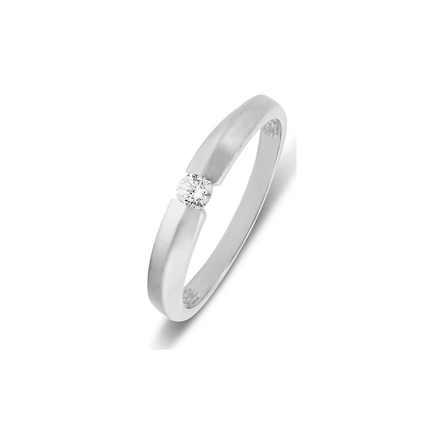 

FAVS Bague pour femme 86429136 333 Or blanc, 333 Or blanc