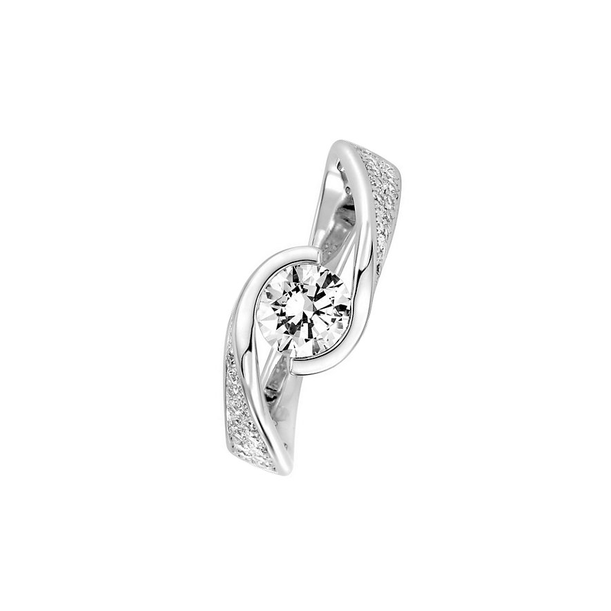 

FAVS Bague pour femme 87437795 333 Or blanc