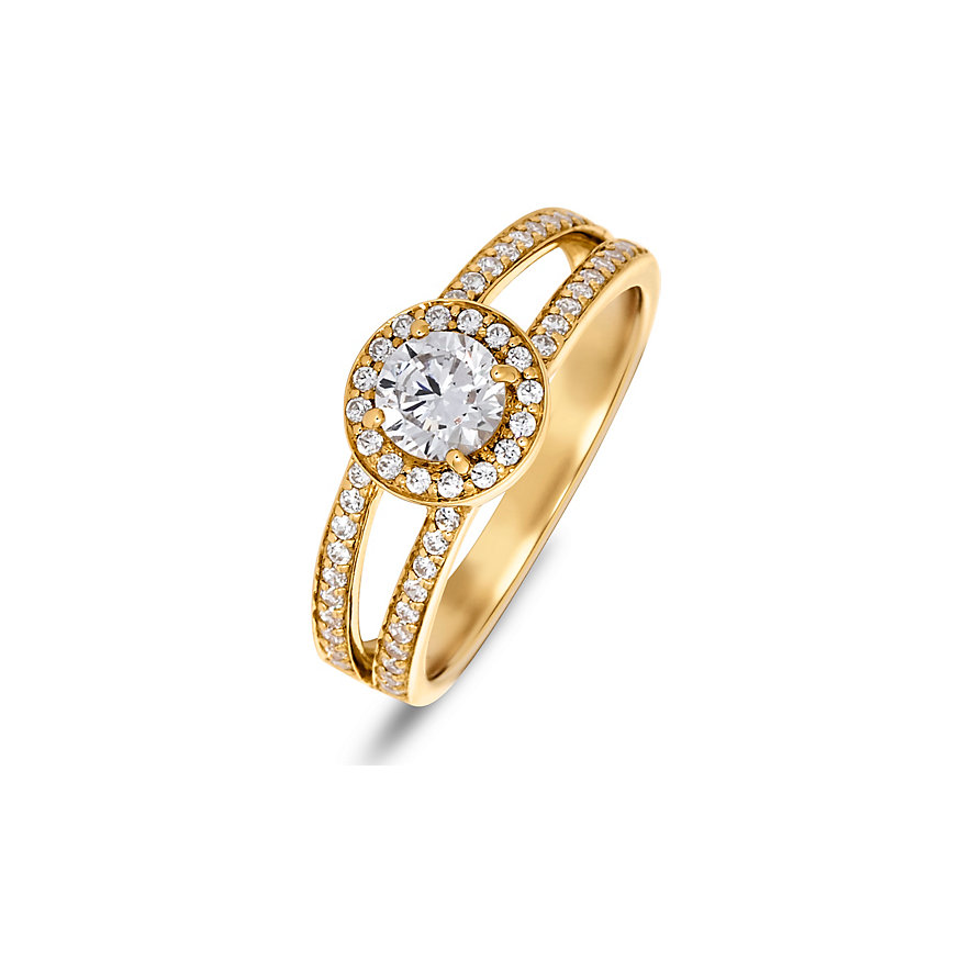 

FAVS Bague pour femme 87753379 375 Or jaune