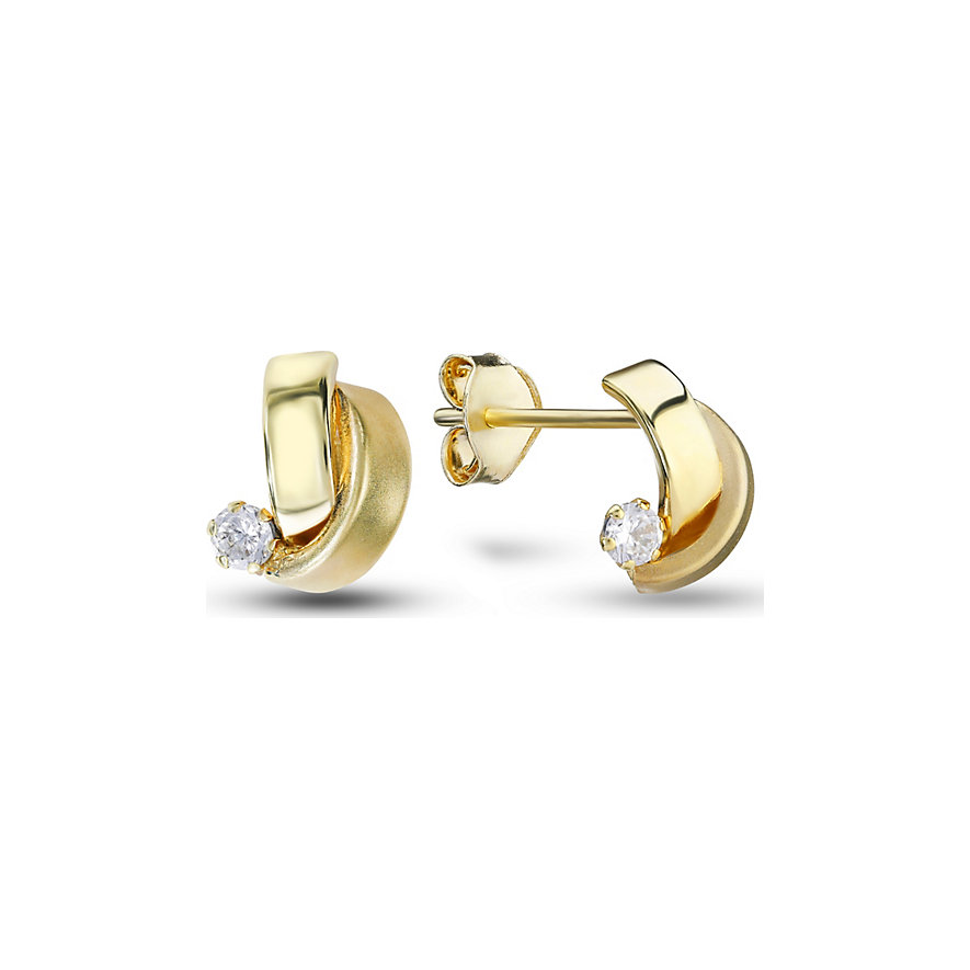 

FAVS Boucles d'oreilles à fermoir à poussette 86865785 585 Or jaune
