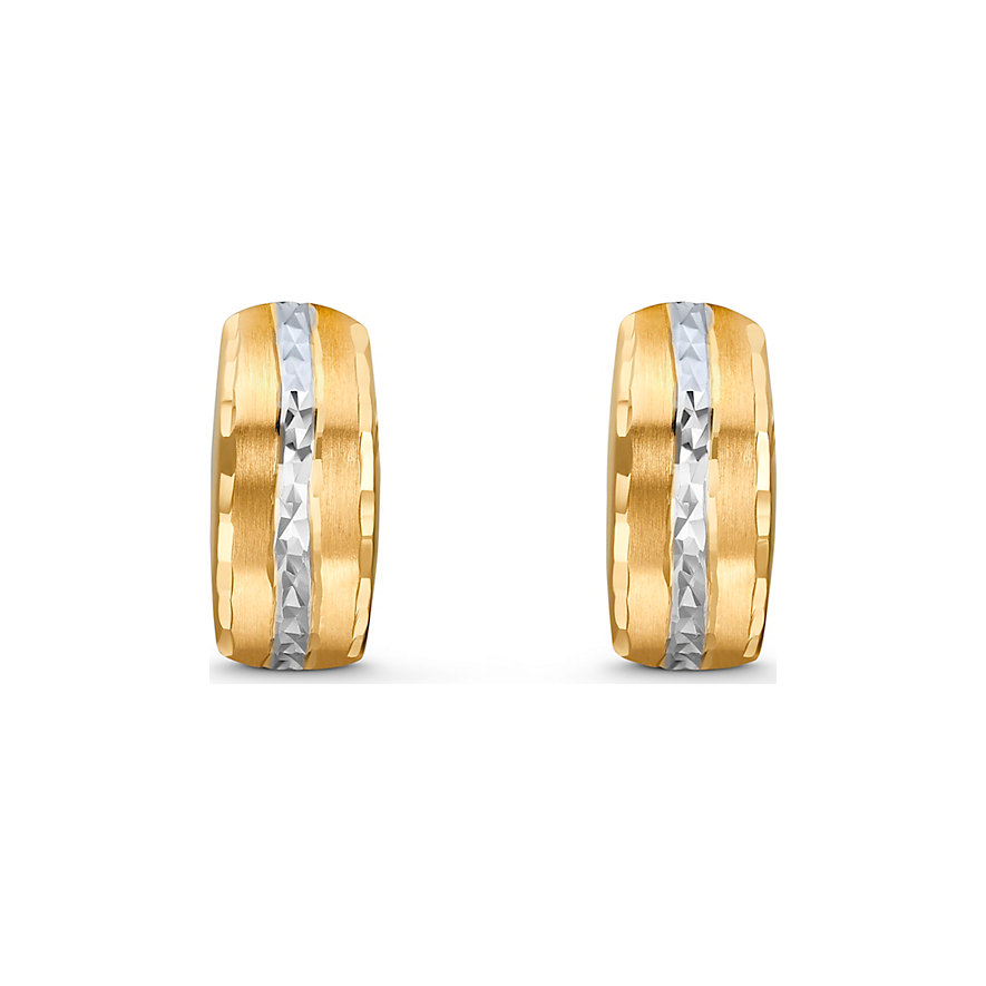 

FAVS Boucles d'oreilles à fermoir à poussette 87132161 585 Or jaune