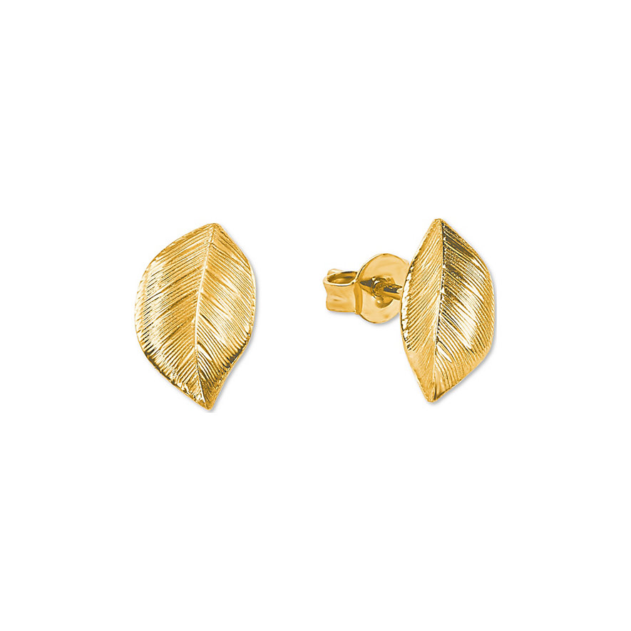 

FAVS Boucles d'oreilles à fermoir à poussette 87408736 375 Or jaune