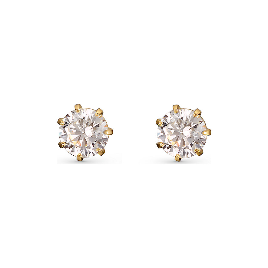 

FAVS Boucles d'oreilles à fermoir à poussette 87703991 375 Or jaune