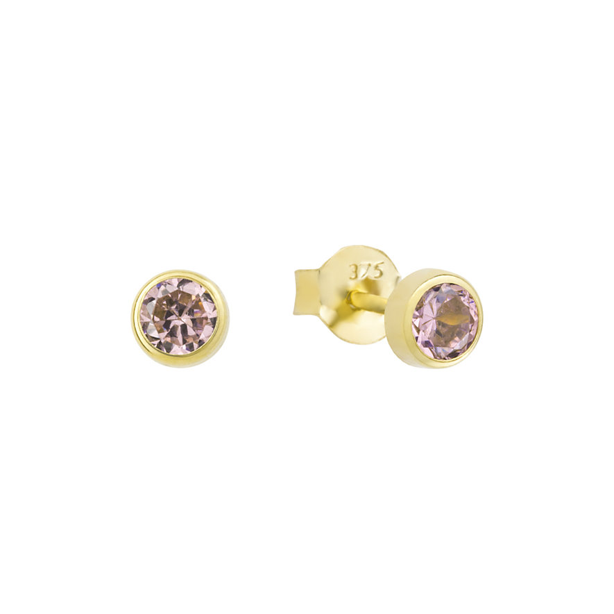 

FAVS Boucles d'oreilles à fermoir à poussette 88100069 375 Or jaune