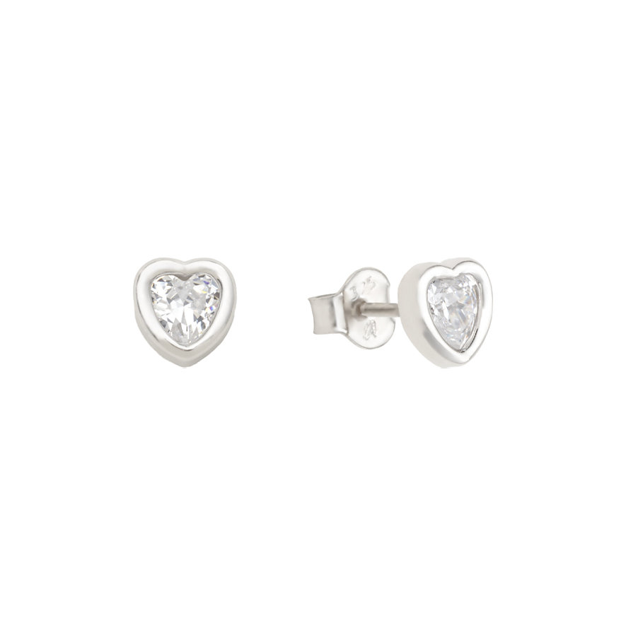

FAVS Boucles d'oreilles à fermoir à poussette 88100077 375 Or blanc