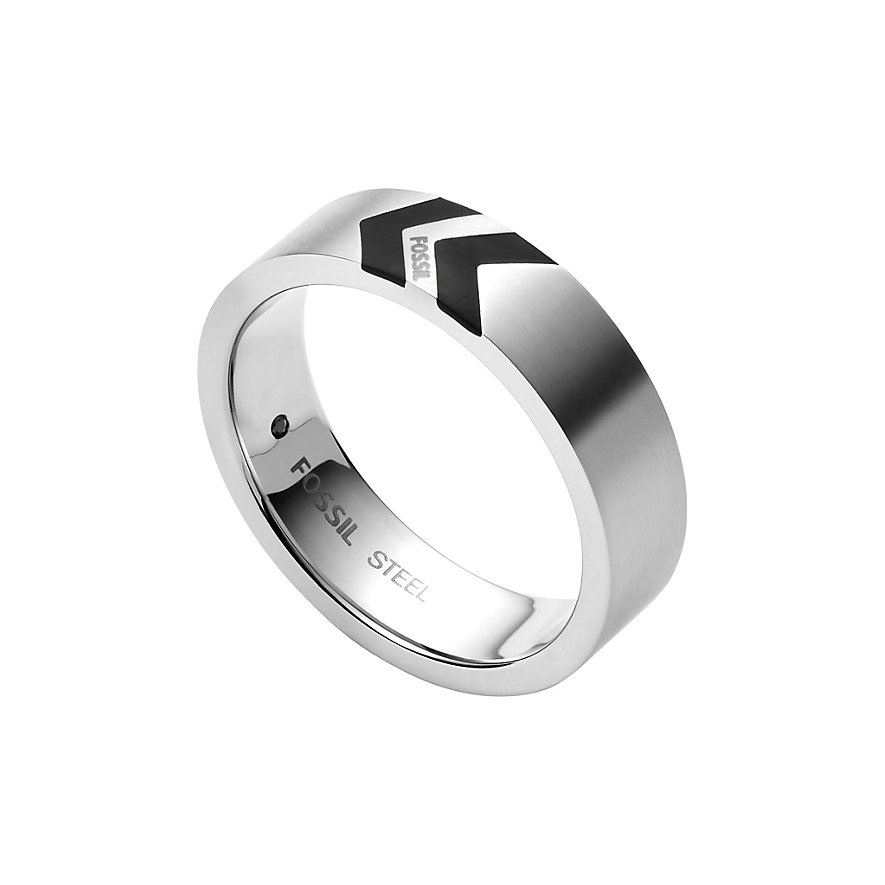 

Fossil Herrenring JF03728040 Edelstahl, Emaille