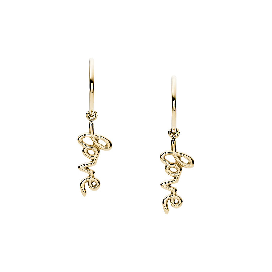 

Fossil Oorhangers JF03338710 Edelstaal