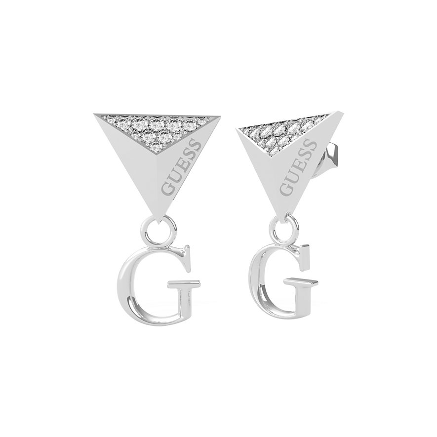 

Guess Boucles d'oreilles à fermoir à poussette UBE70141 Acier inoxydable
