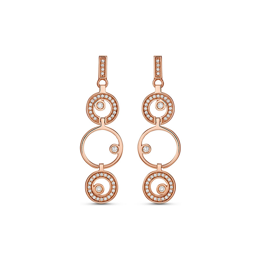 

JETTE Boucles d'oreilles à fermoir à poussette 88004914 925 Argent