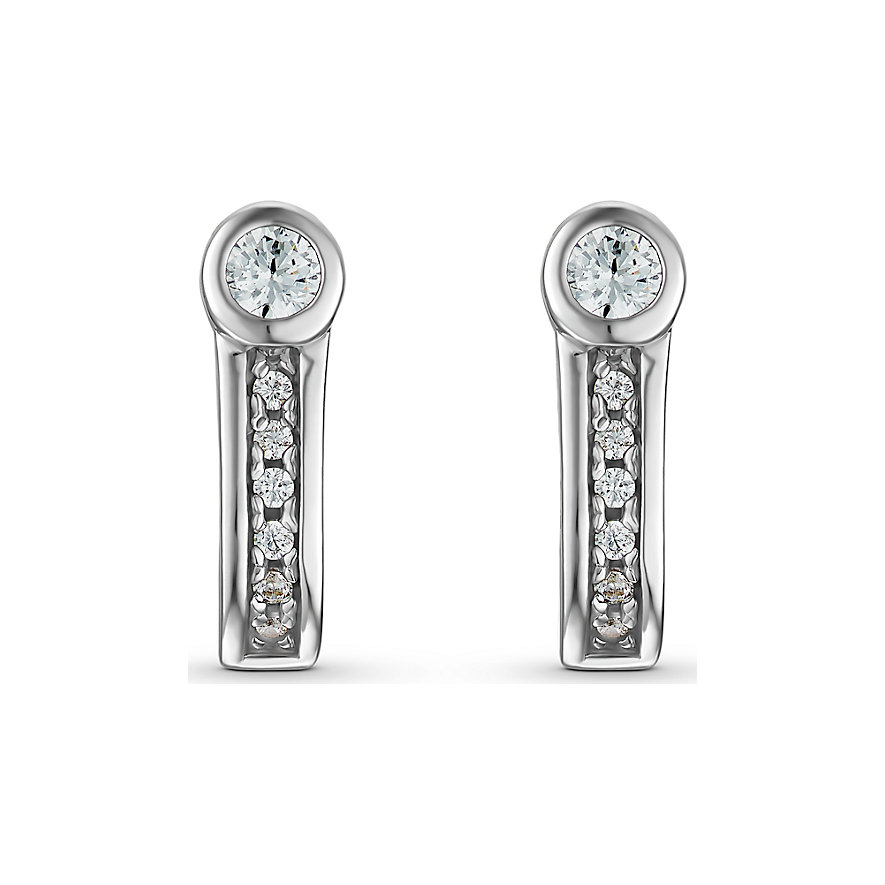 

JETTE Boucles d'oreilles à fermoir à poussette 88006704 925 Argent