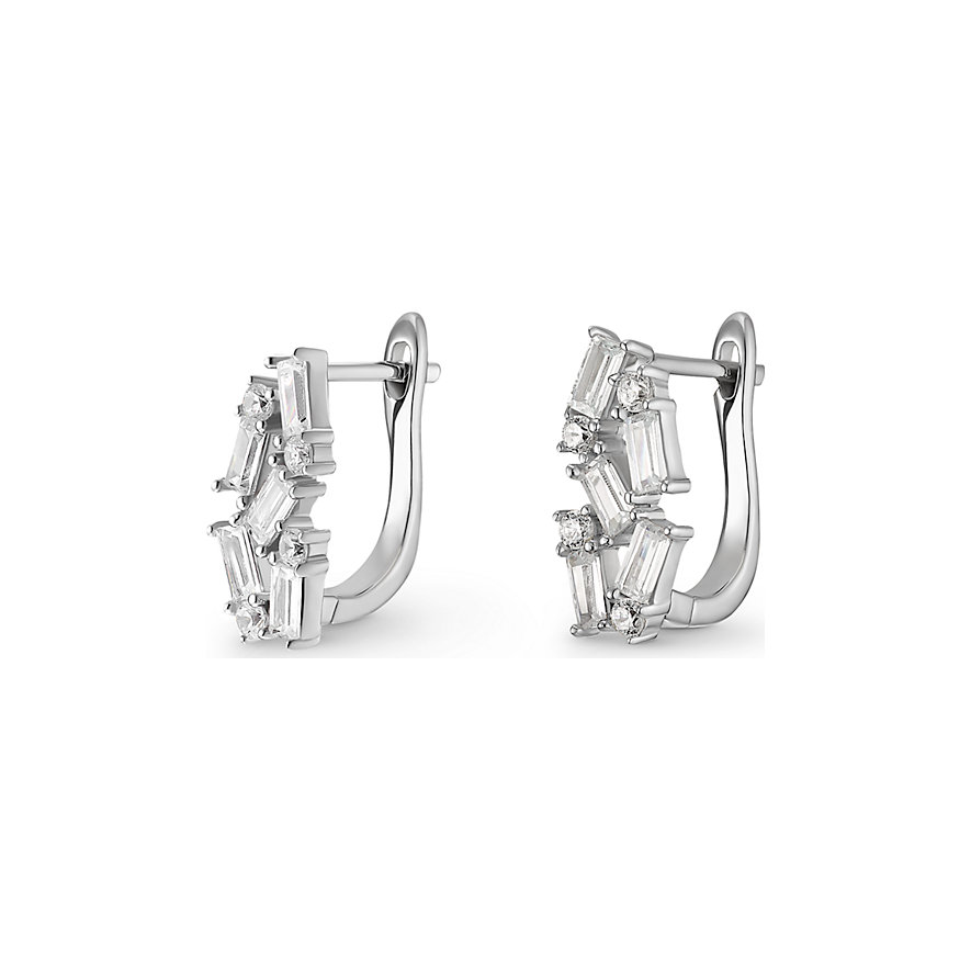 

JETTE Boucles d'oreilles à fermoir à poussette 88033281 925 Argent