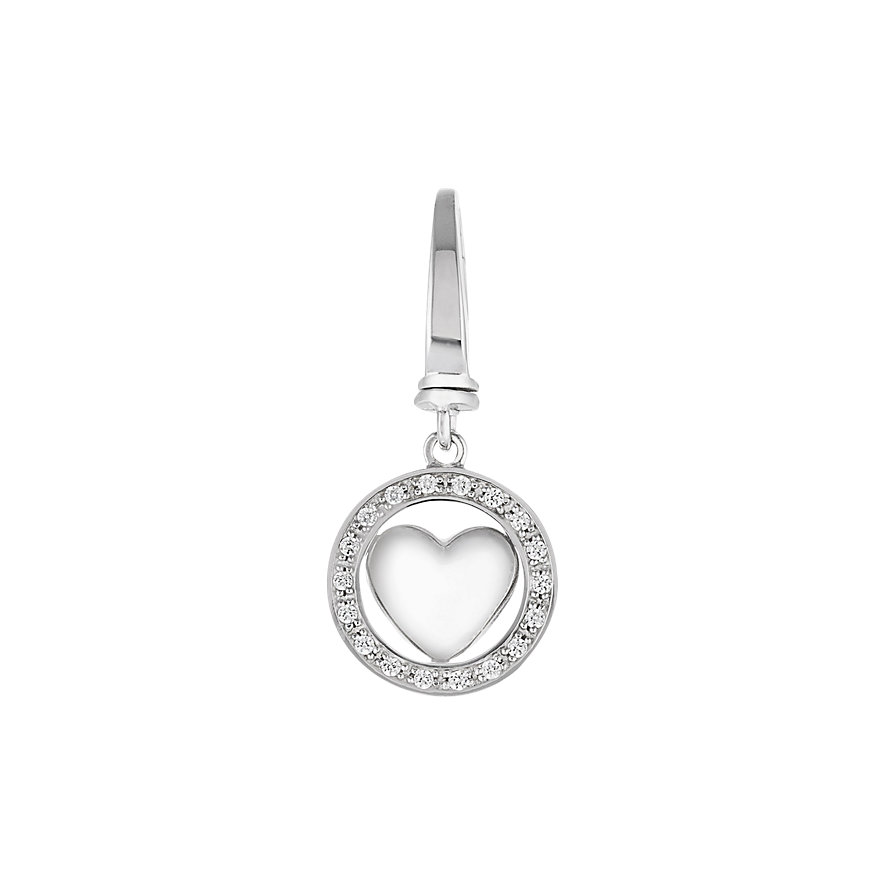 JETTE Charms Herz im Kreis JETTE Charms Herz im Kreis