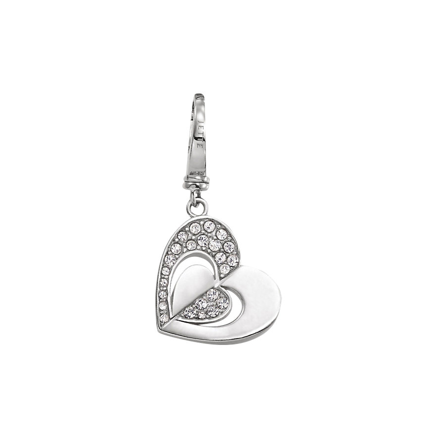 JETTE Charms Minicharm Herzen mit Zirkonia JETTE Charms Minicharm Herzen mit Zirkonia