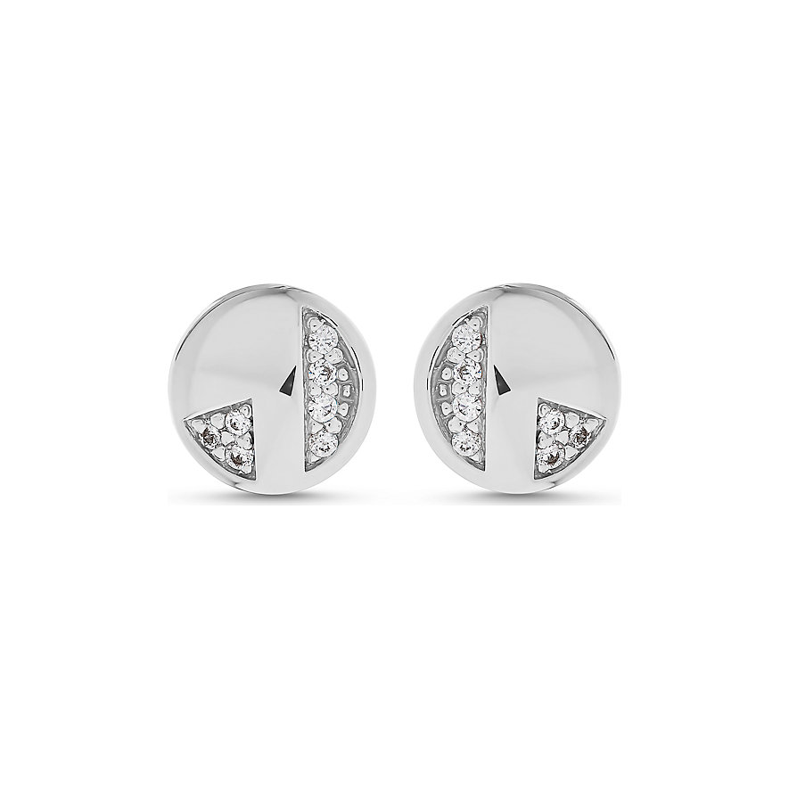 

JETTE Oorknopjes 87744639 Zilver, gerhodineerd 925