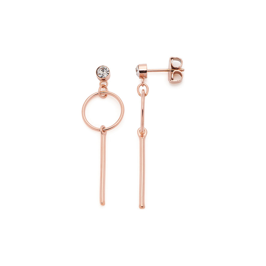 

Leonardo Boucles d'oreilles à fermoir à poussette 021179 Acier inoxydable