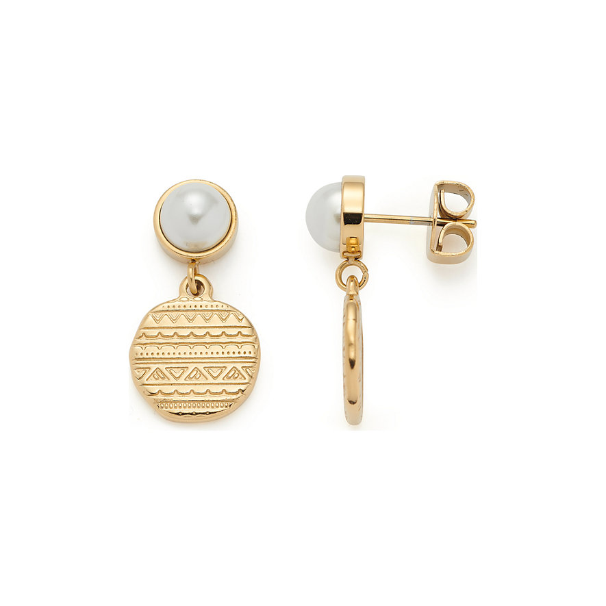 

Leonardo Boucles d'oreilles à fermoir à poussette 18308 Acier inoxydable