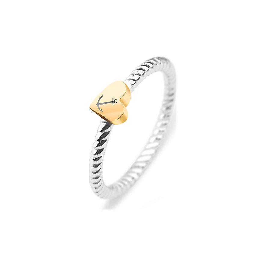 Paul Hewitt Damenring Rope Anchor Love PH-FR-HRo-SG-58 Paul Hewitt Damenring Rope Anchor Love PH-FR-HRo-SG-58