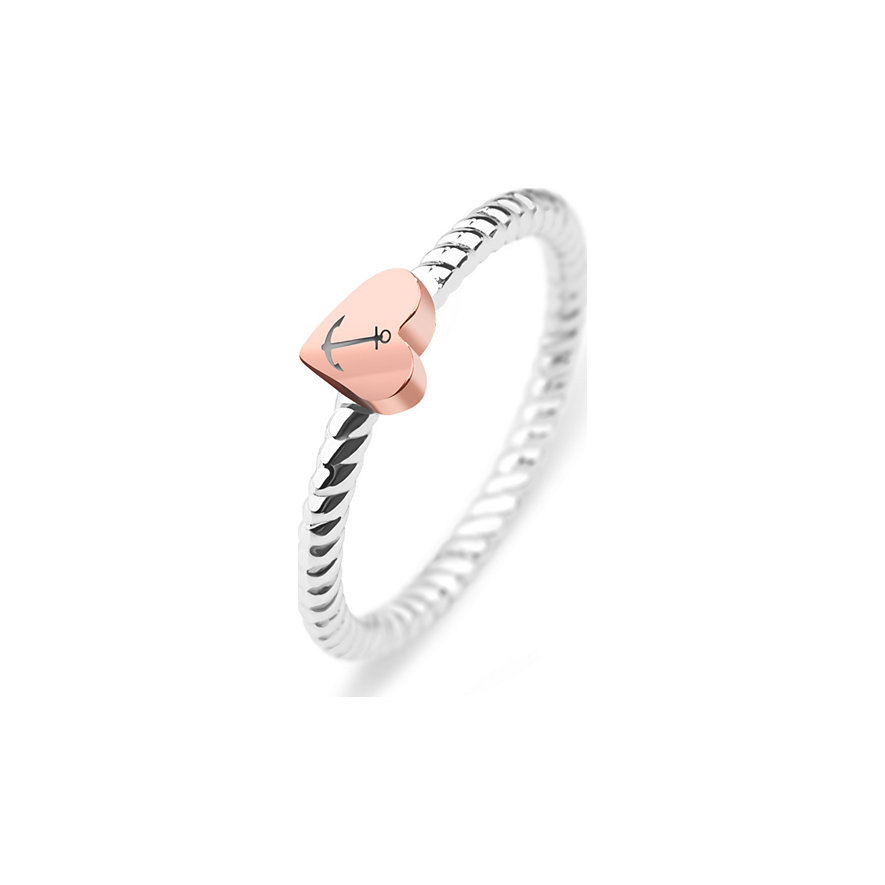 Paul Hewitt Damenring Rope Anchor Love PH-FR-HRo-SR-54 Paul Hewitt Damenring Rope Anchor Love PH-FR-HRo-SR-54