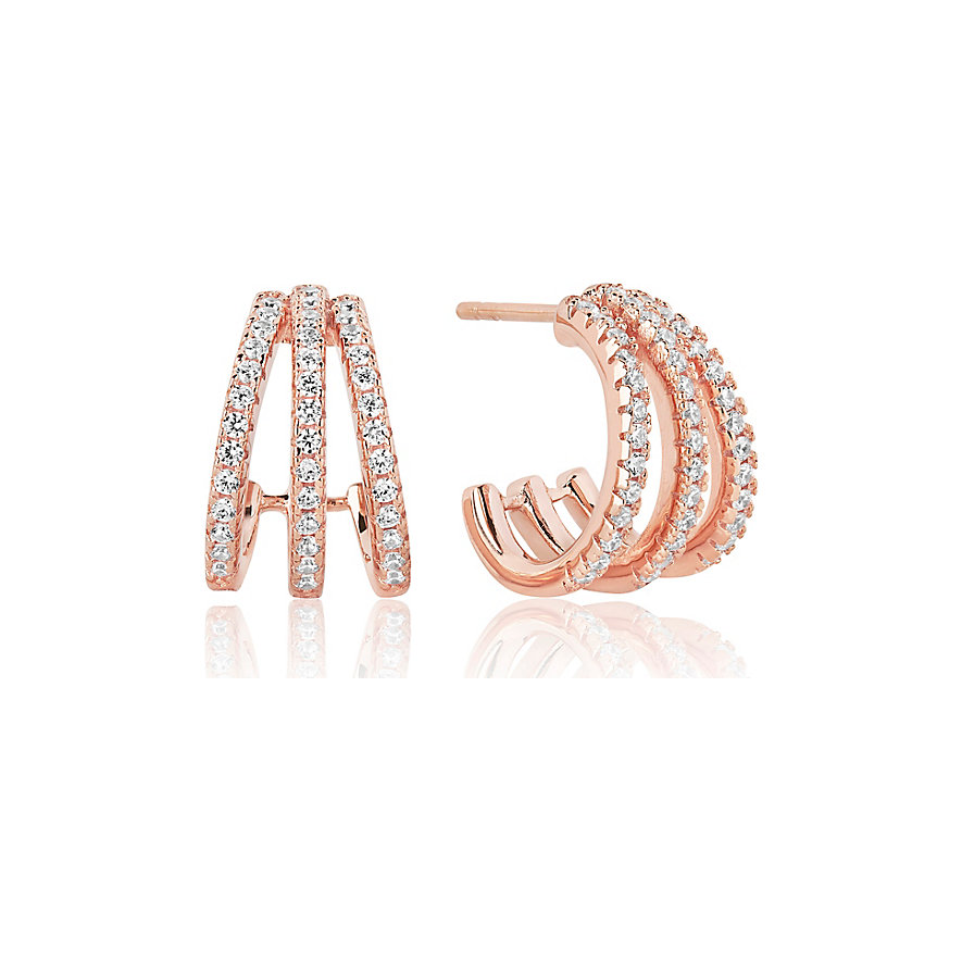 

Sif Jakobs Jewellery Boucles d'oreilles à fermoir à poussette SJ-E1068-CZ-RG 925 Argent
