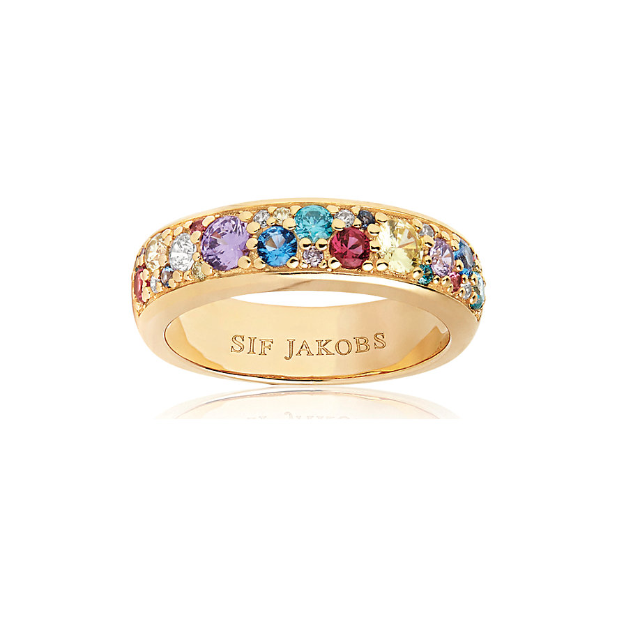 Sif Jakobs Jewellery Damring SJ-R1062-XCZ-YG-52