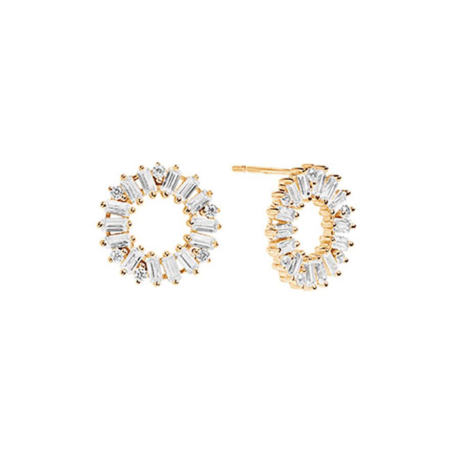 Sif Jakobs Jewellery Ohrstecker Antella Circolo SJ-E0324-CZ-YG Sif Jakobs Jewellery Ohrstecker Antella Circolo SJ-E0324-CZ-YG