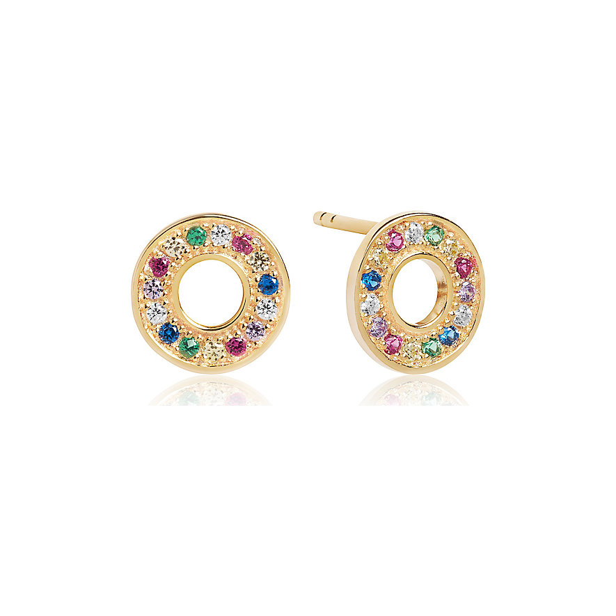 

Sif Jakobs Jewellery Ohrhänger SJ-E1048-XCZ(YG) 925er Silber rhodiniert