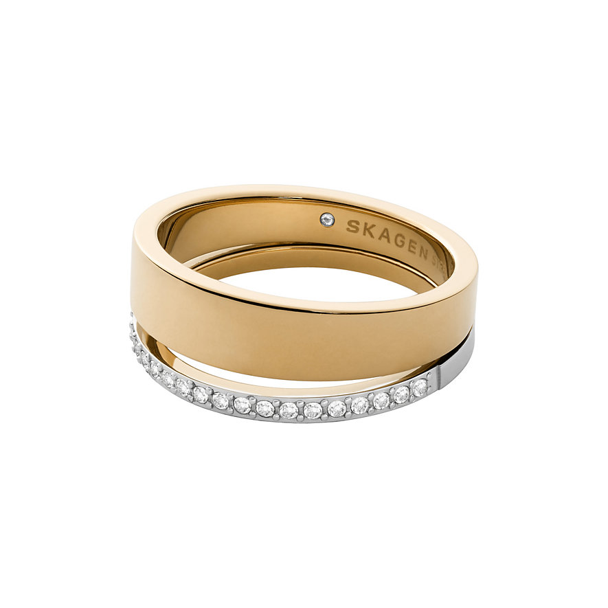 Skagen Damenring SKJ1451998 Edelstahl