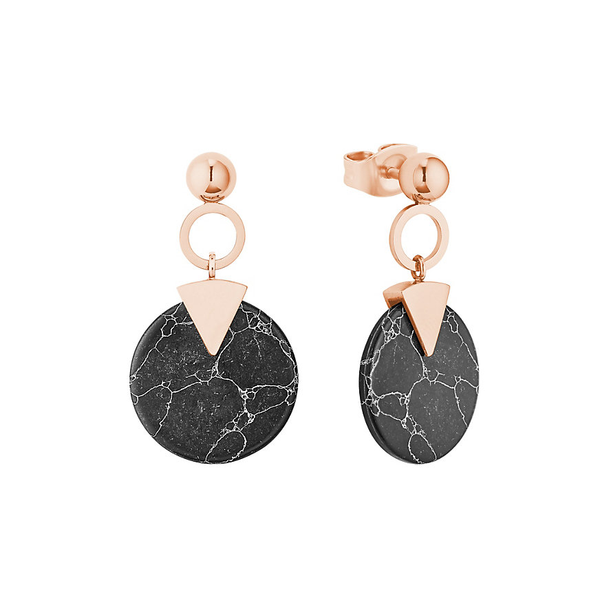 

s.Oliver Boucles d'oreilles 2027579 Acier inoxydable, Pierre