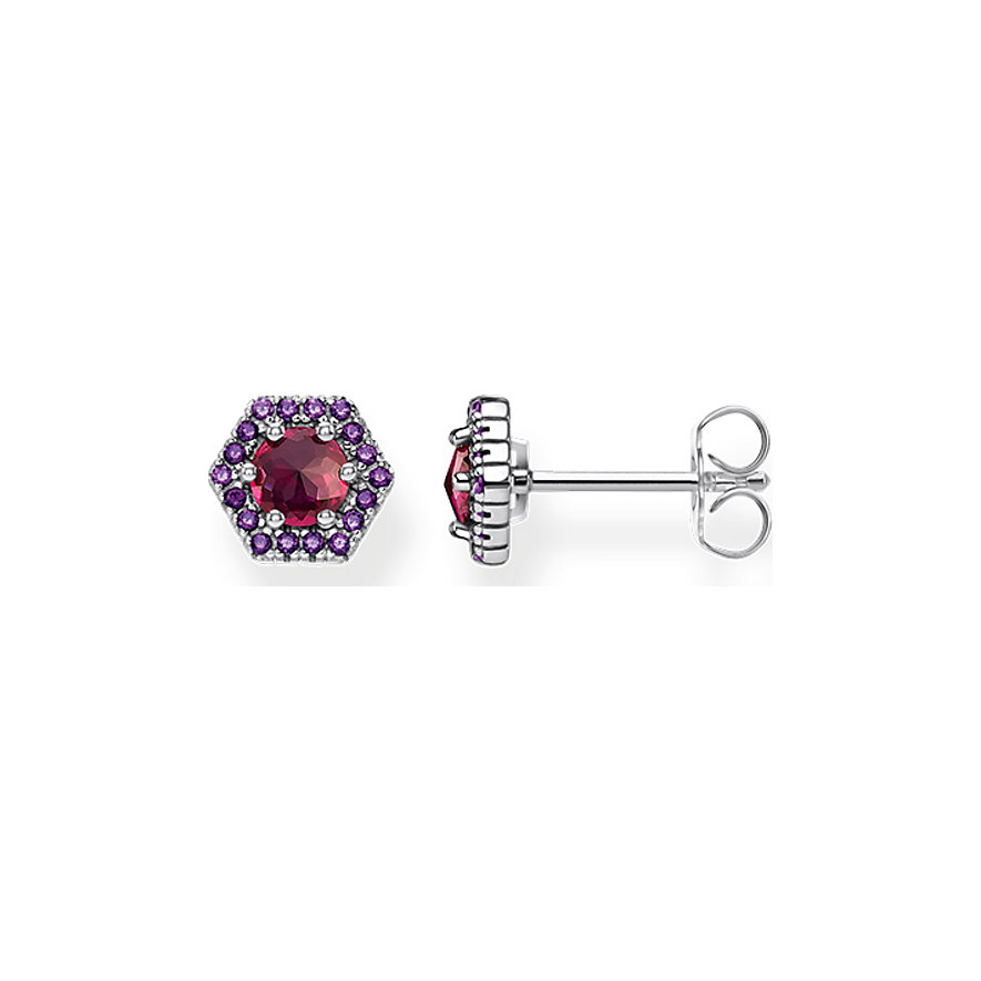 

Thomas Sabo Boucles d'oreilles à fermoir à poussette H2072-348-10 925 Argent