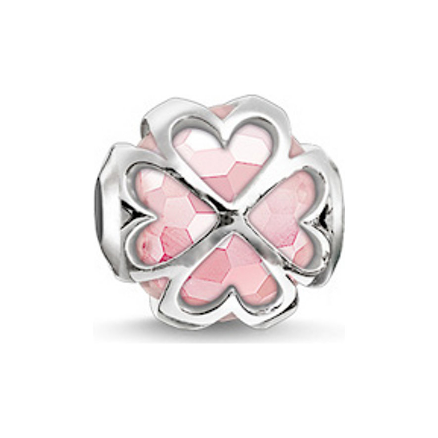 Thomas Sabo Charm Kleeblatt Rosé K0170-034-9 Thomas Sabo Charm Kleeblatt Rosé K0170-034-9