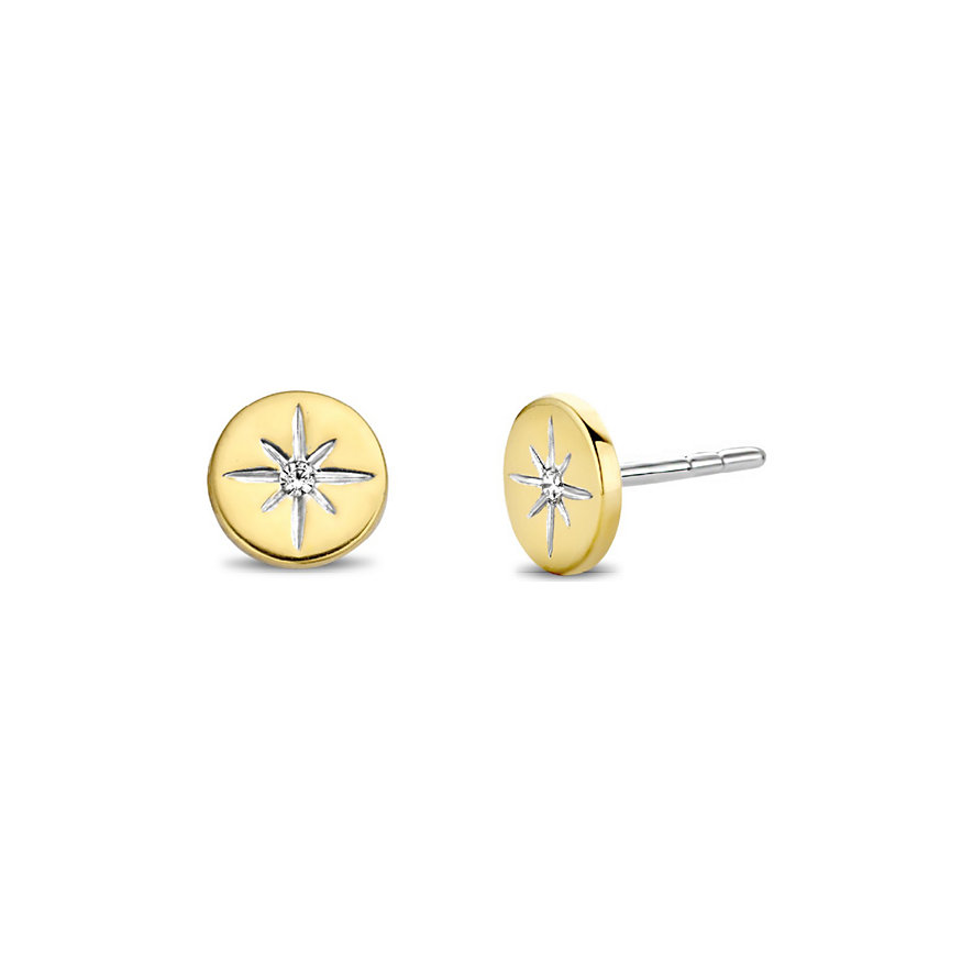 

Ti Sento - Milano Boucles d'oreilles à fermoir à poussette 7822ZY 925 Argent