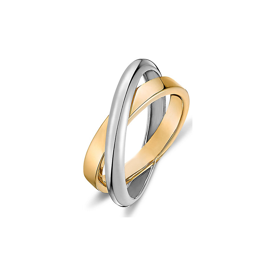 

Valeria Damenring 88078497 375er Gelbgold, 375er Weißgold